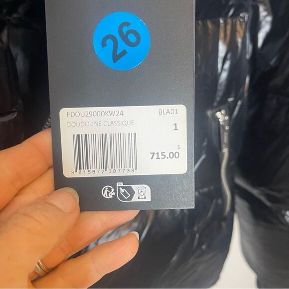 $715 The Kooples Detachable-Sleeve Hooded Padded Shell-Down Jacket Puffer NWT Sm - Picture 13 of 13